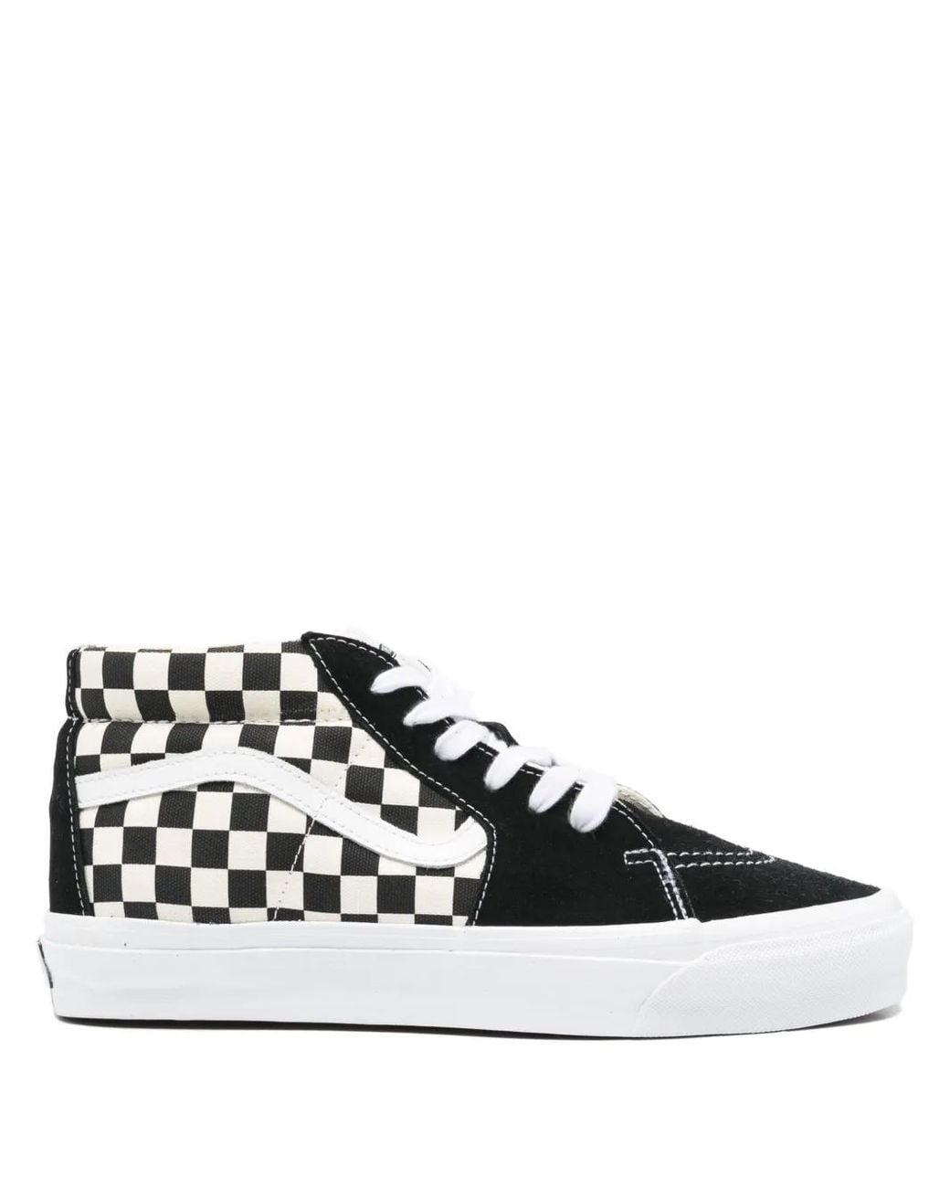 Vans White Sk8-Mid Reissue 83 Sneakers