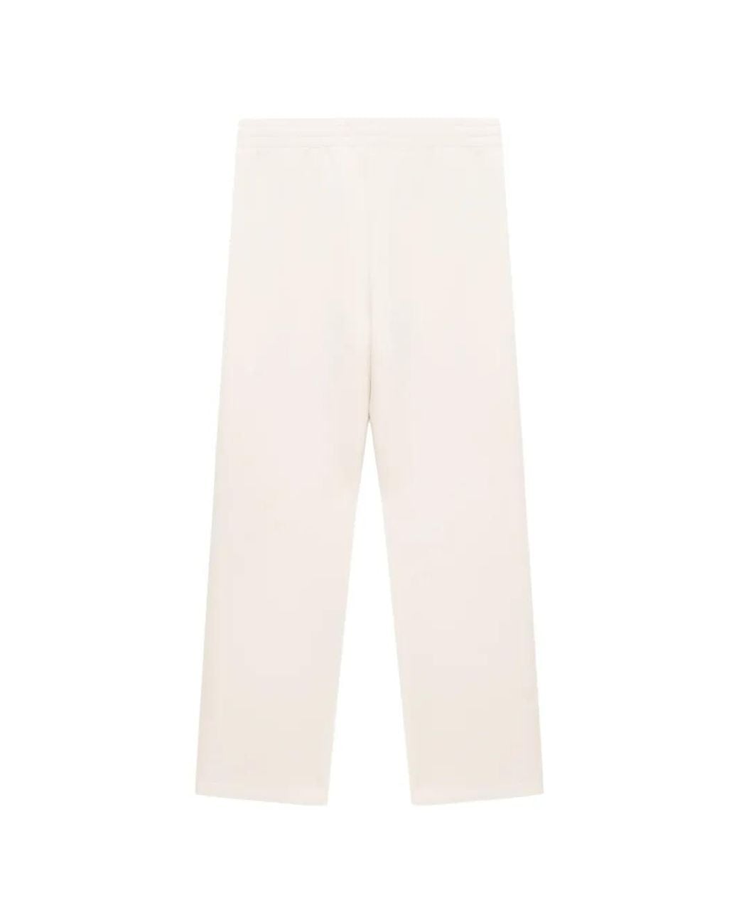 A Bathing Ape White Apee Logo Elasticated Trousers