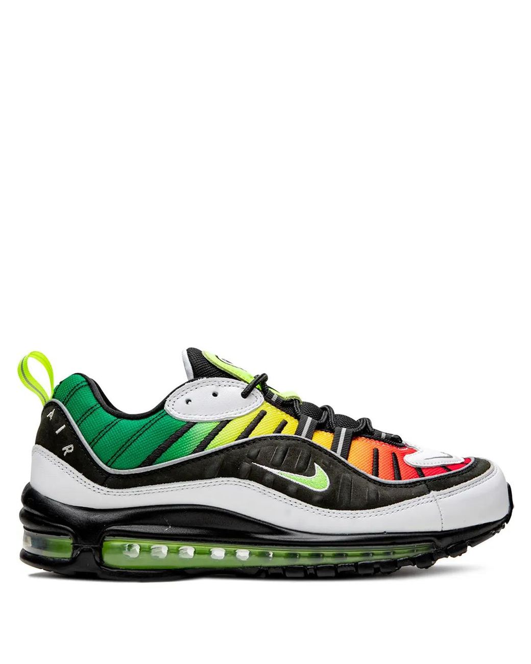 Nike Green X Olivia Kim Air Max 98 "No Cover" Sneakers