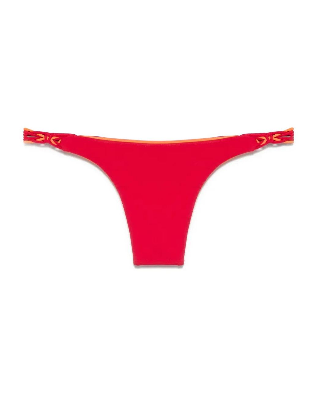 Isa Boulder Tri-Twist Bikinislip in het Red