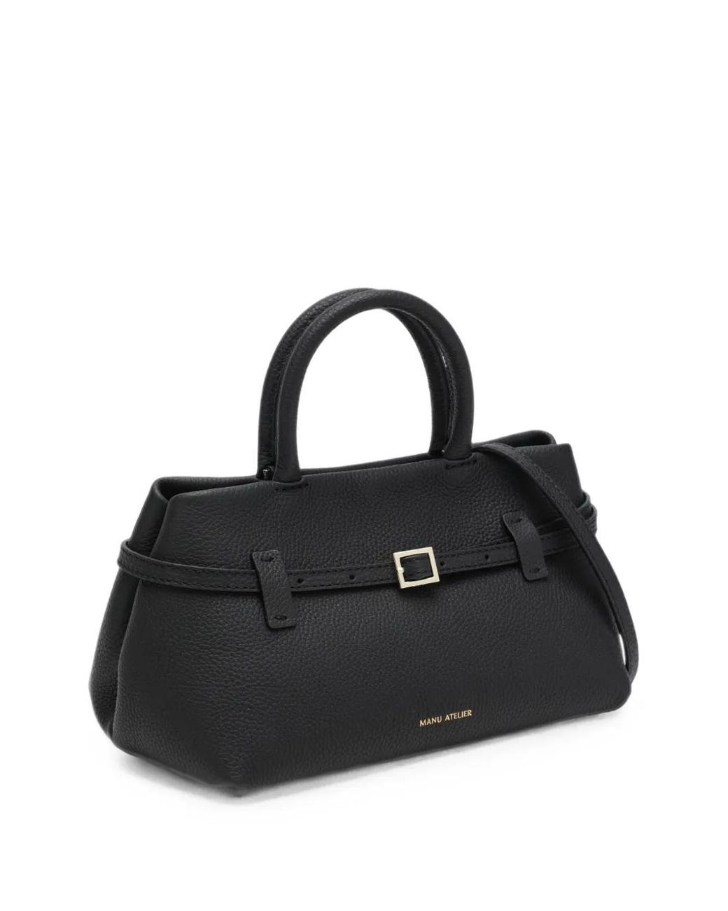 MANU Atelier Black Le Cambon 25 Tote Bag