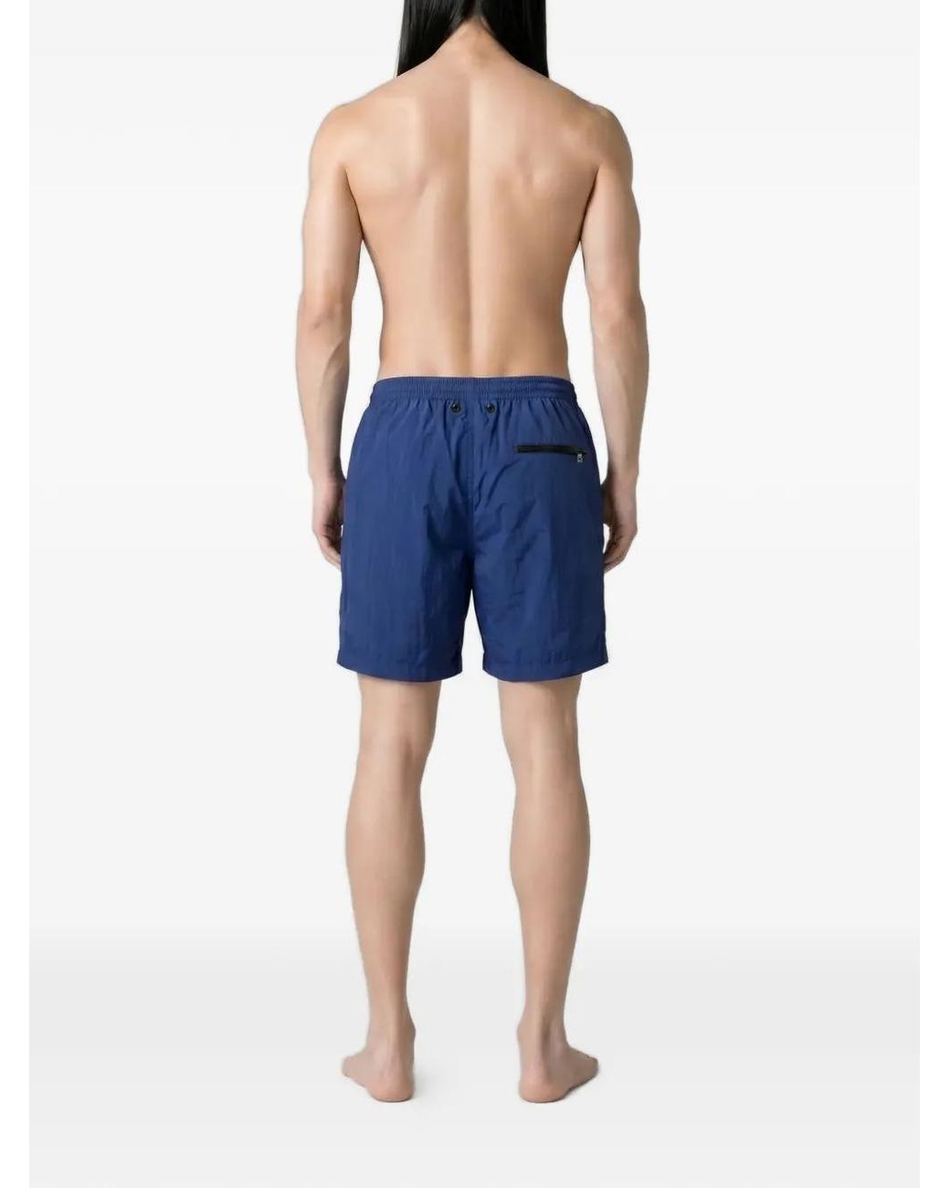 True Tribe Blue Drawstring Swim Shorts for men