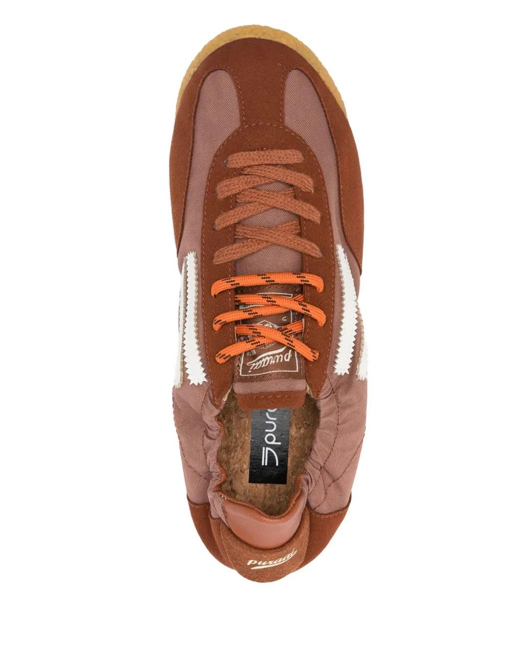 PURAAI Brown 6.02 Panther Sneakers