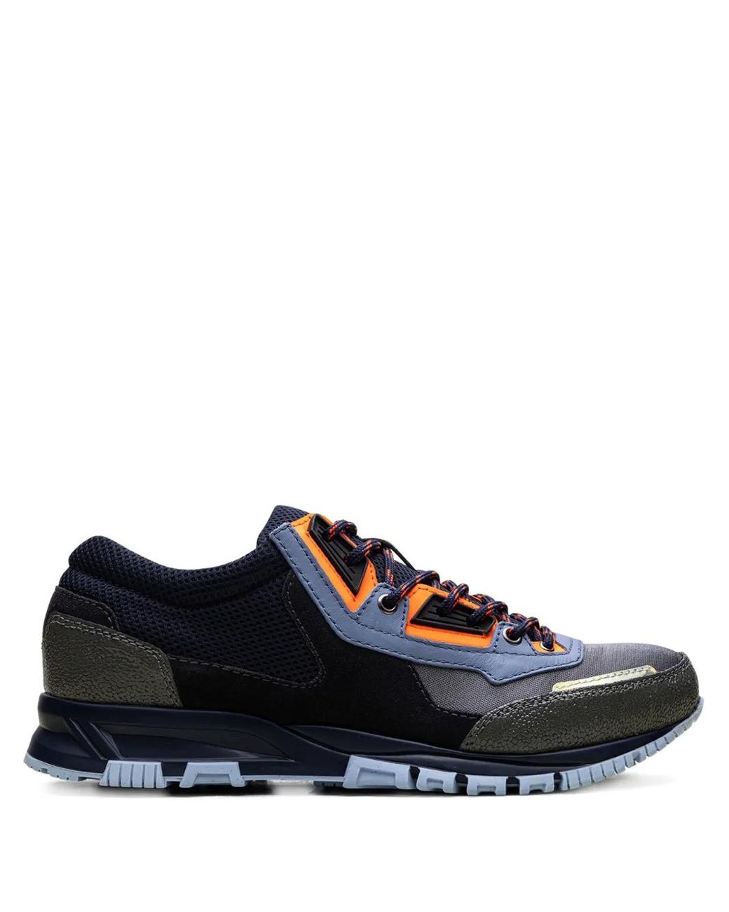 Lanvin Blue Cross Trainer Sneakers for men