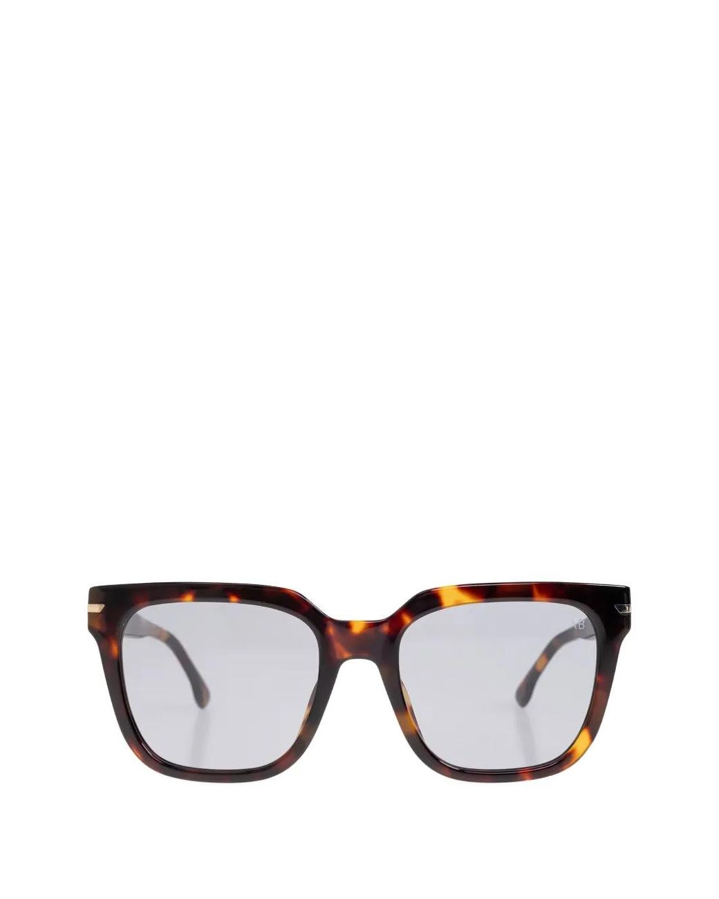 Victoria Beckham Black Square-Frame Sunglasses