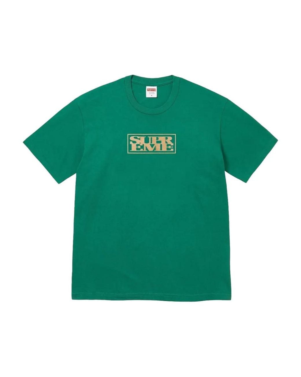 Supreme Green Box-Logo T-Shirt for men