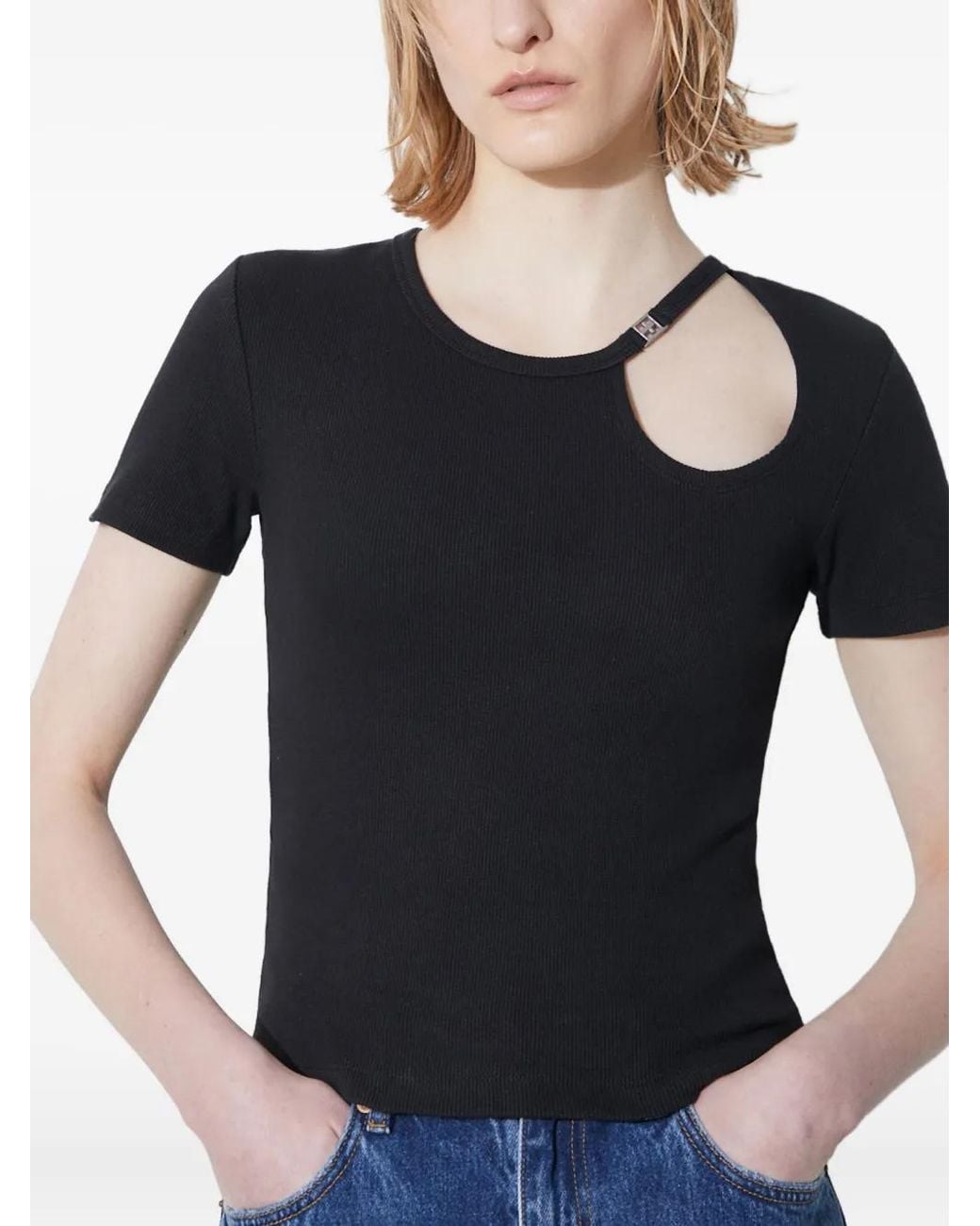 Ksubi Blue Arise Cut Out T-Shirt