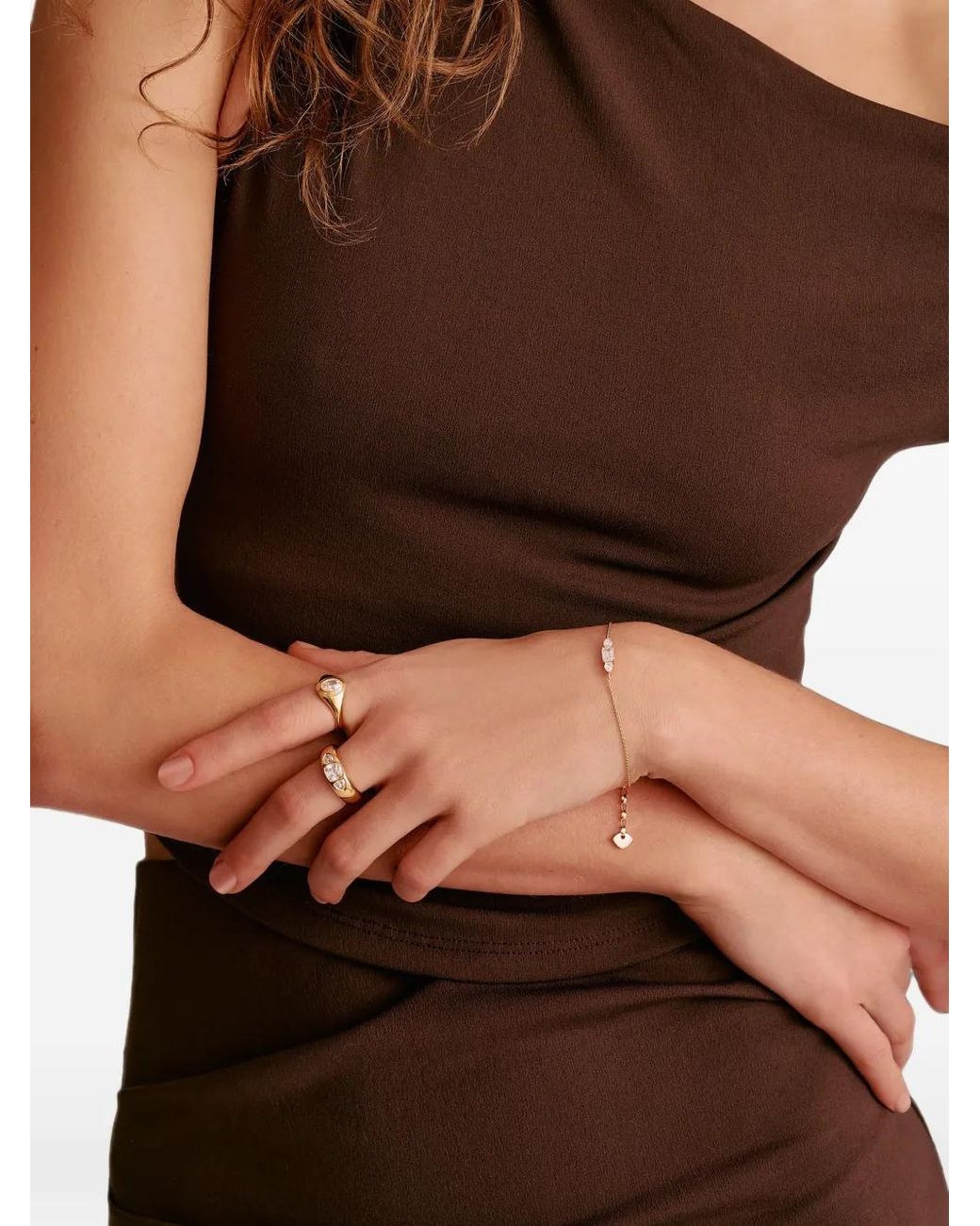 Thomas Sabo Brown Bold Elegance Ring Mit Zirkonia