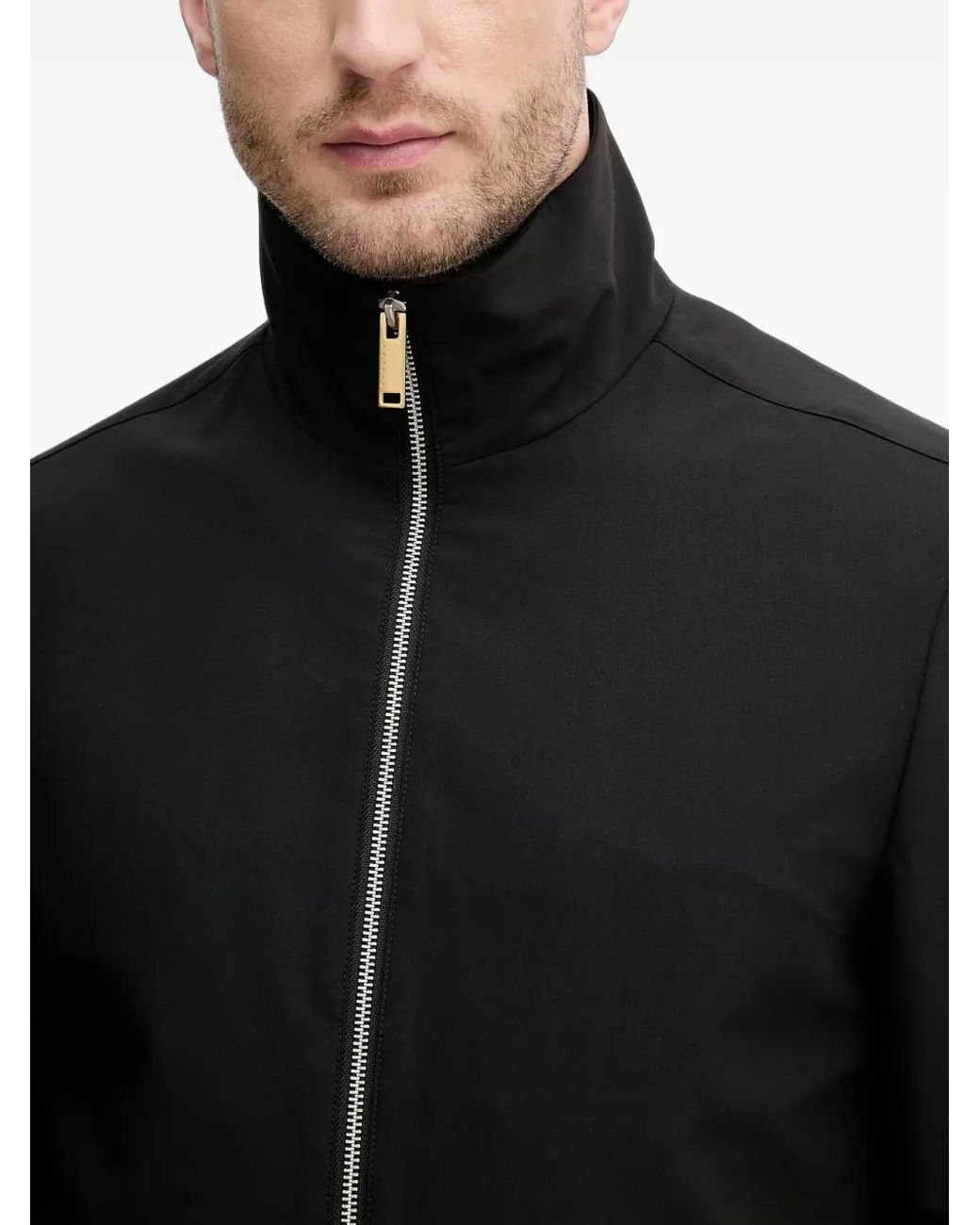 Sisley Jack Met Logopatch in het Black voor heren