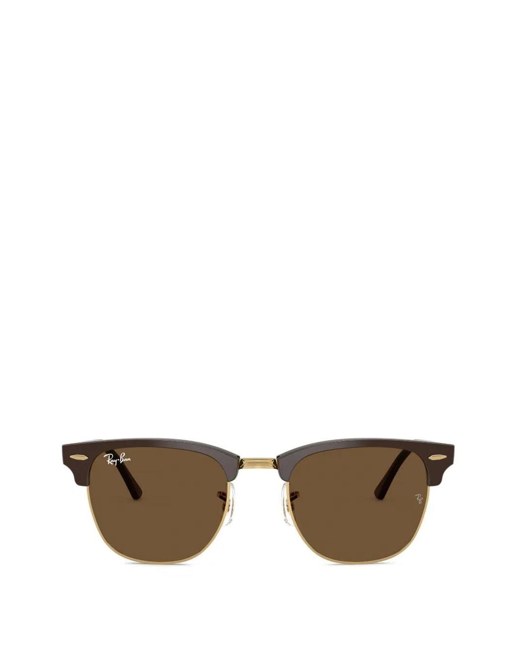 Ray-Ban Brown Clubmaster Classic Sunglasses for men