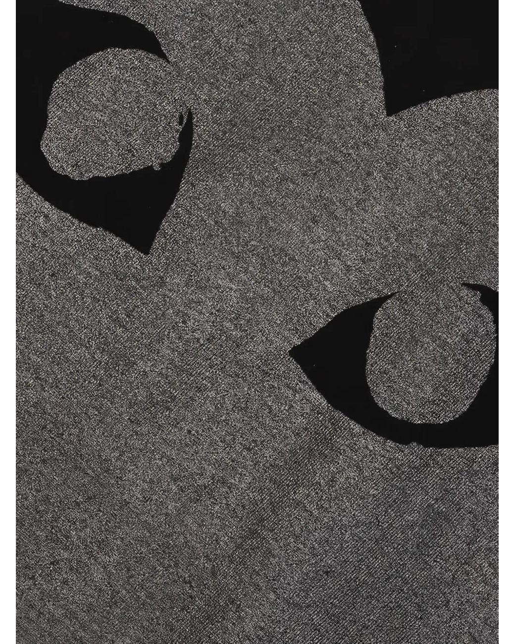 COMME DES GARÇONS PLAY Black Logo-Print T-Shirt