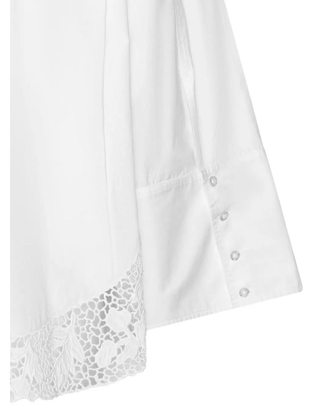ROTATE BIRGER CHRISTENSEN White Oversized Shirt