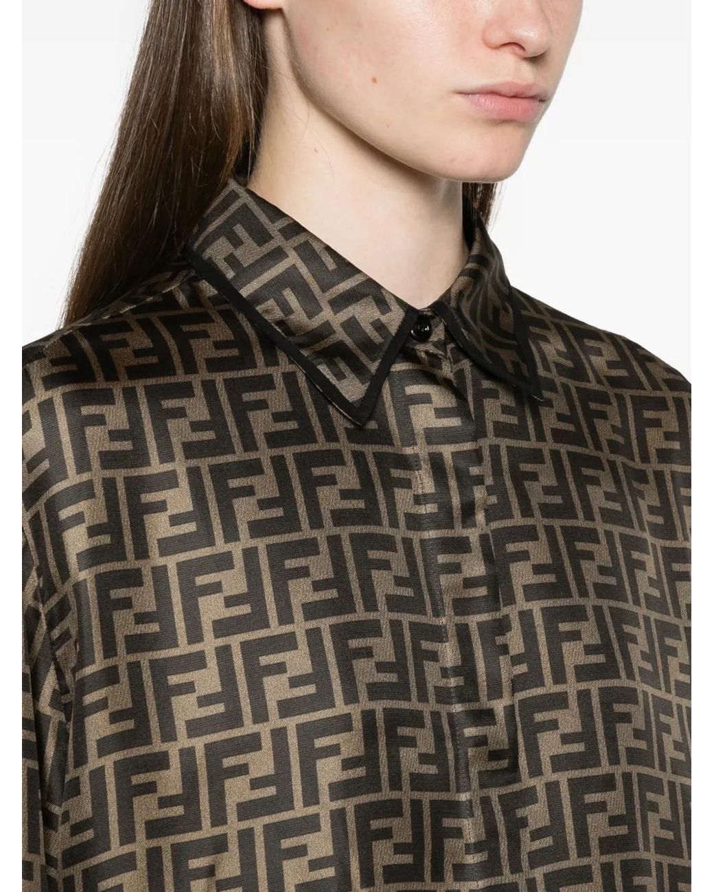 Fendi Ff Monogramjurk in het Brown