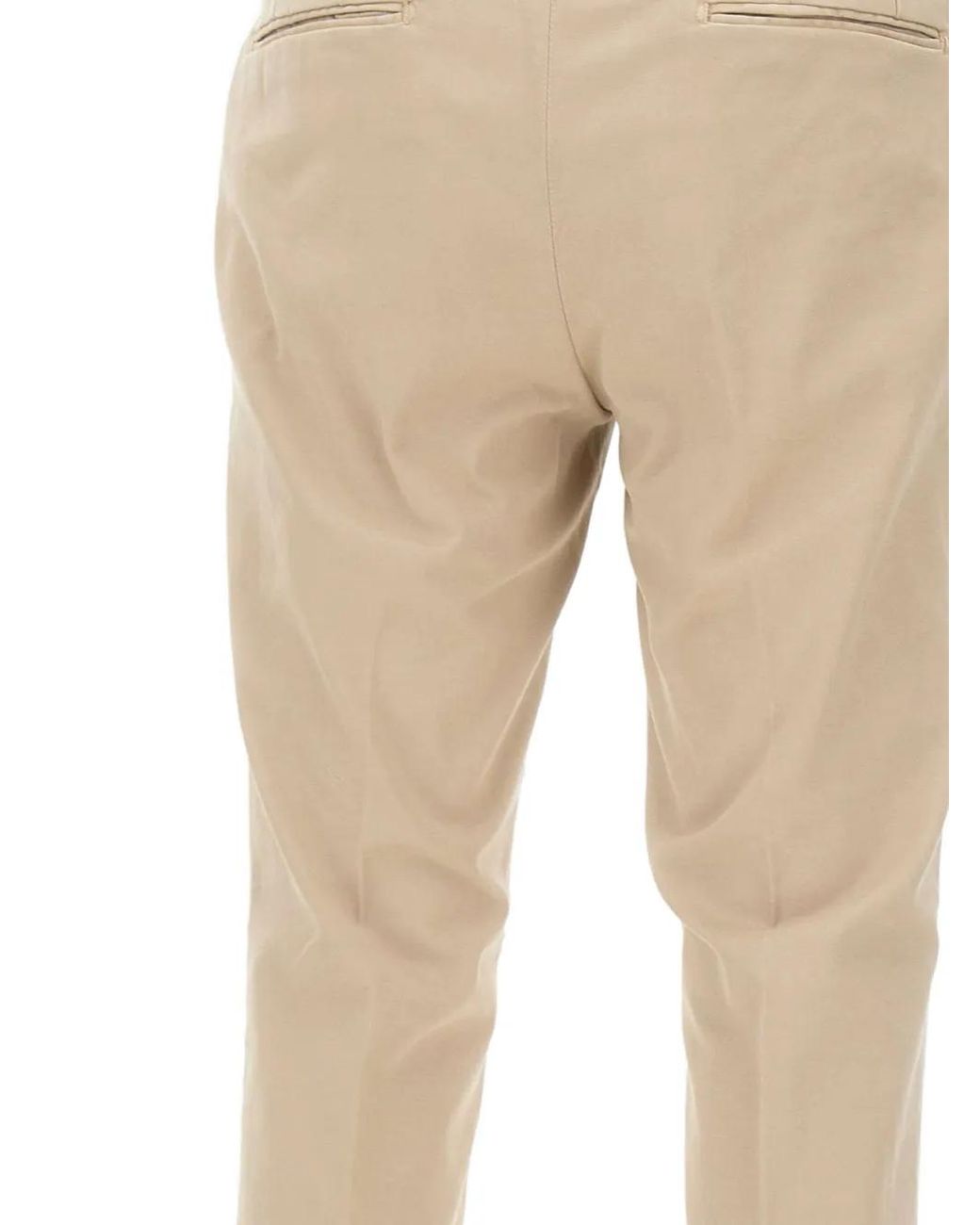 Devore Natural Welt-pocket Trousers for men
