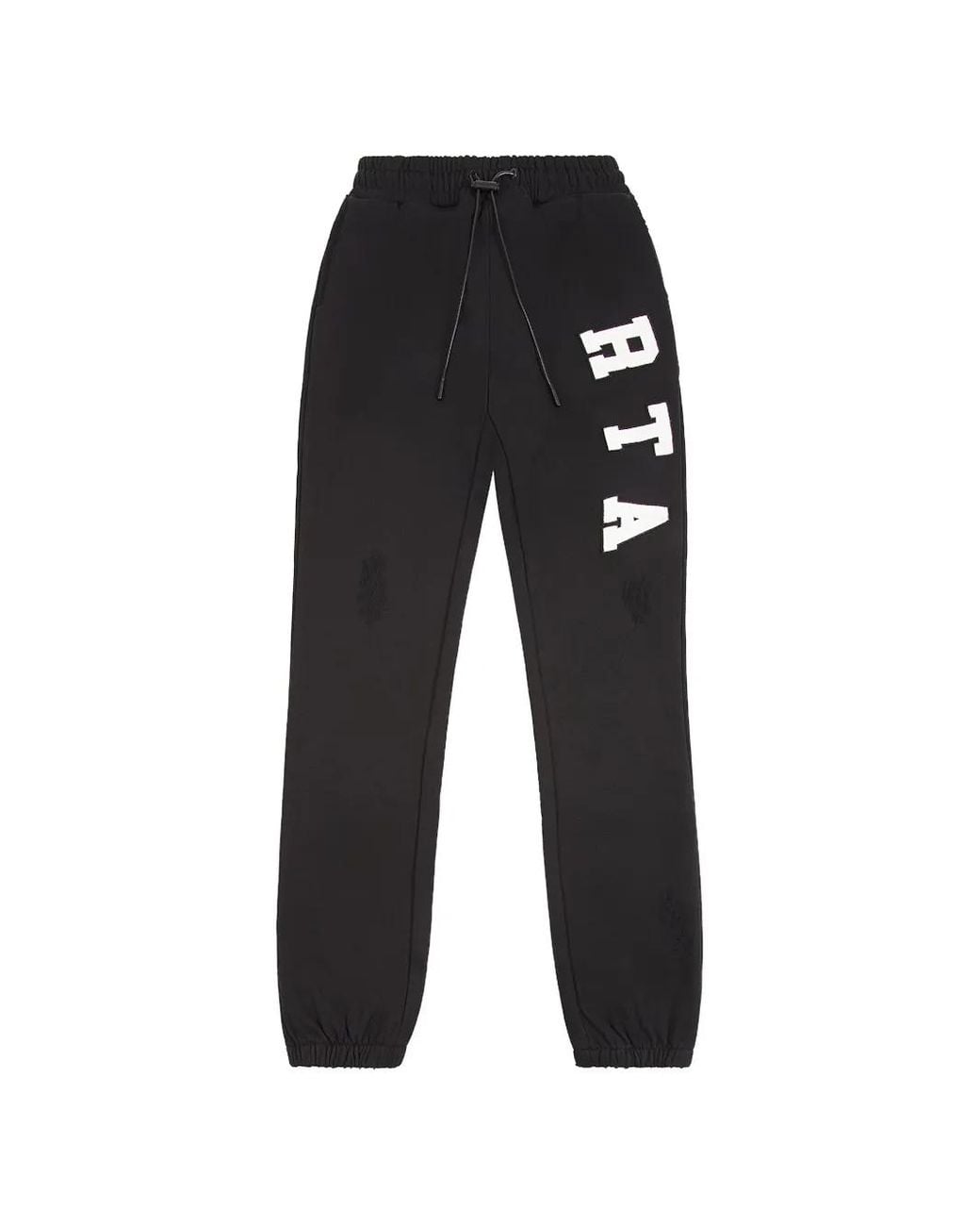 RTA Black Owen Collegiate Track Pants for men