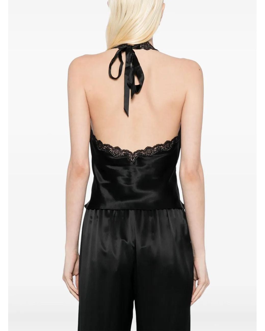 Reformation Monica Top in het Black