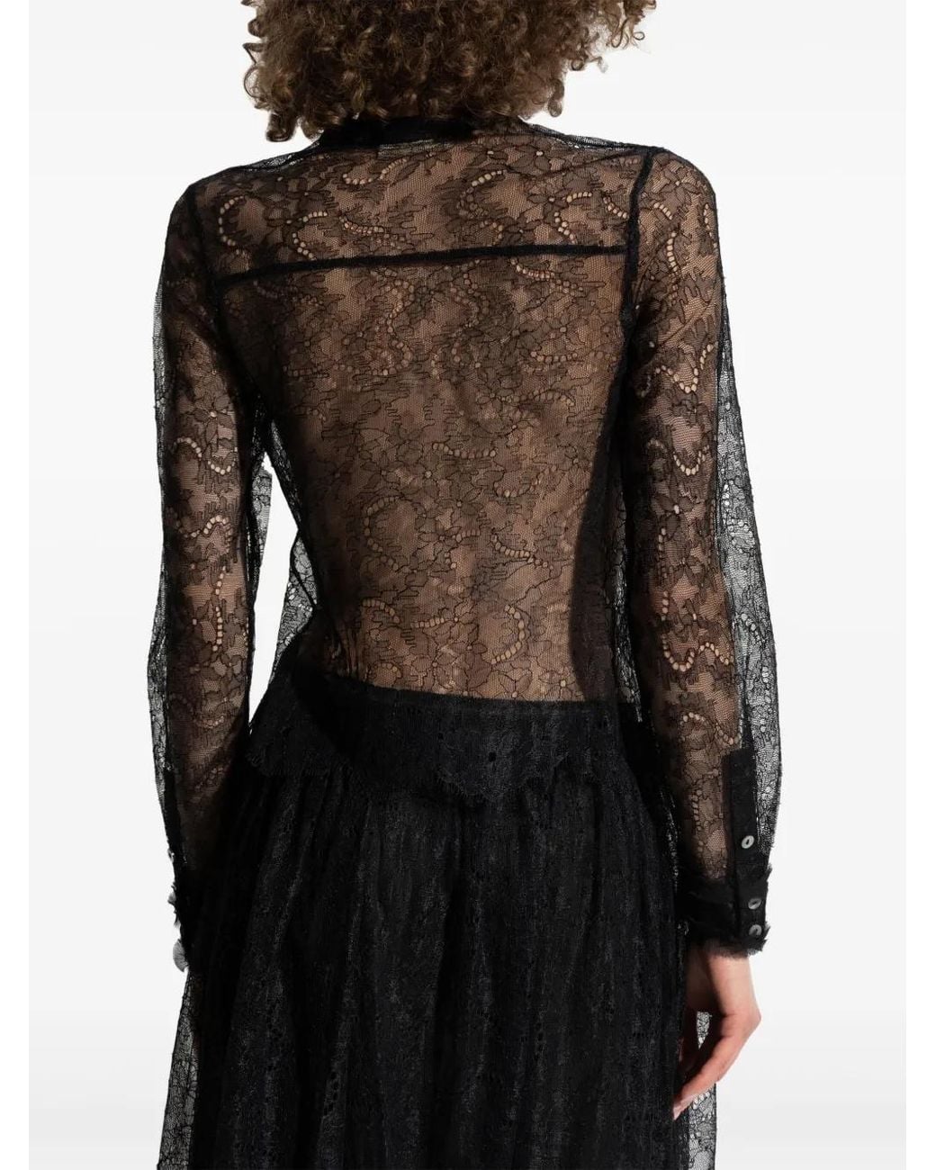 Ulla Johnson Black Cecile Blouse
