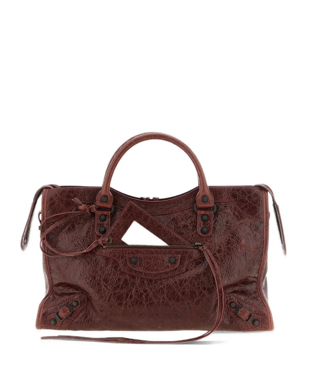 Balenciaga Brown Le City Bag Medium