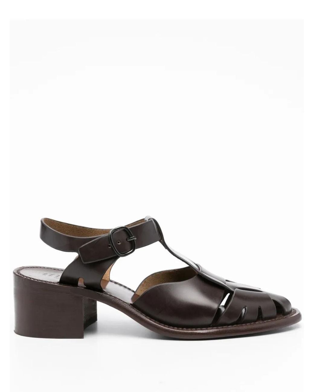 Hereu Black Pesca Heeled Shoes