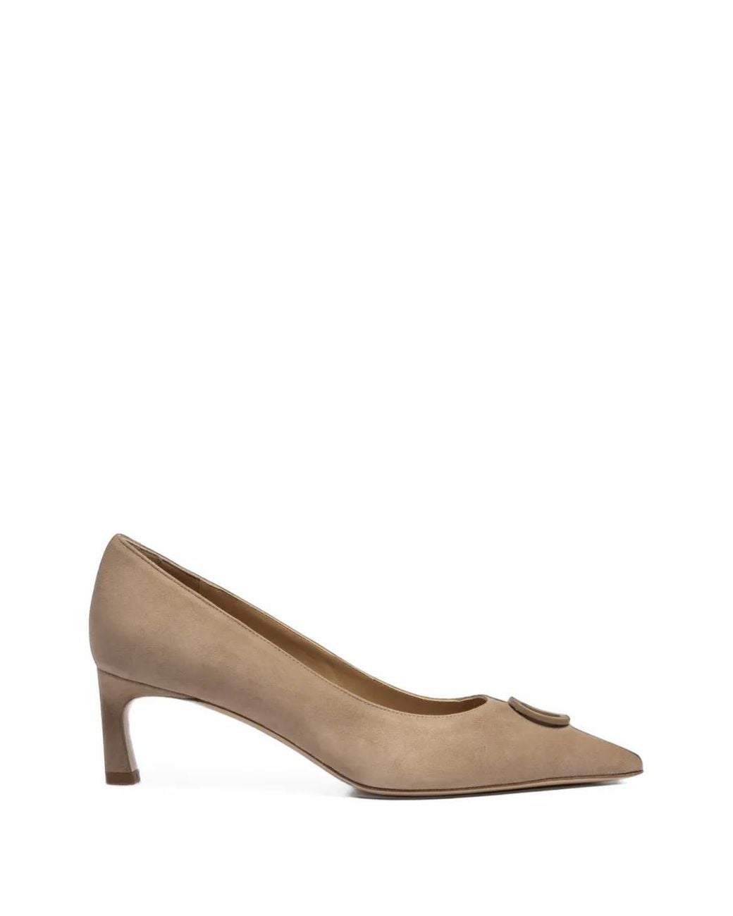 Iceberg Natural Logo-Plaque Pointed-Toe Pumps