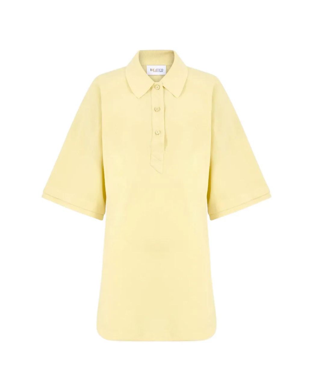 The Attico Yellow Pale- Mini Dress