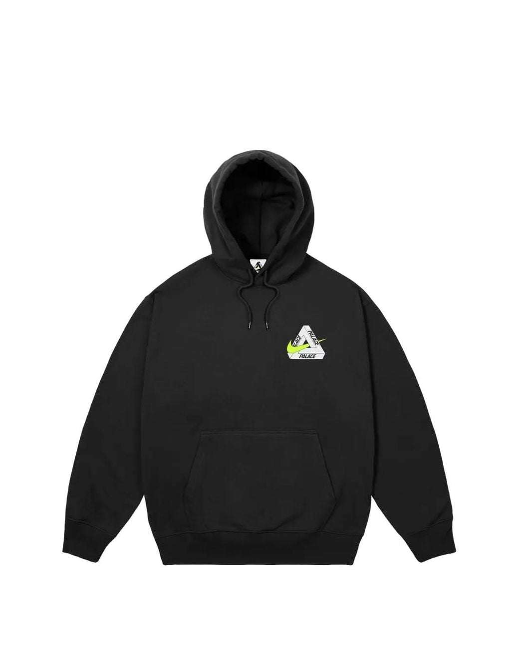 Palace Black Hoodie X Nike Tri Swoosh for men