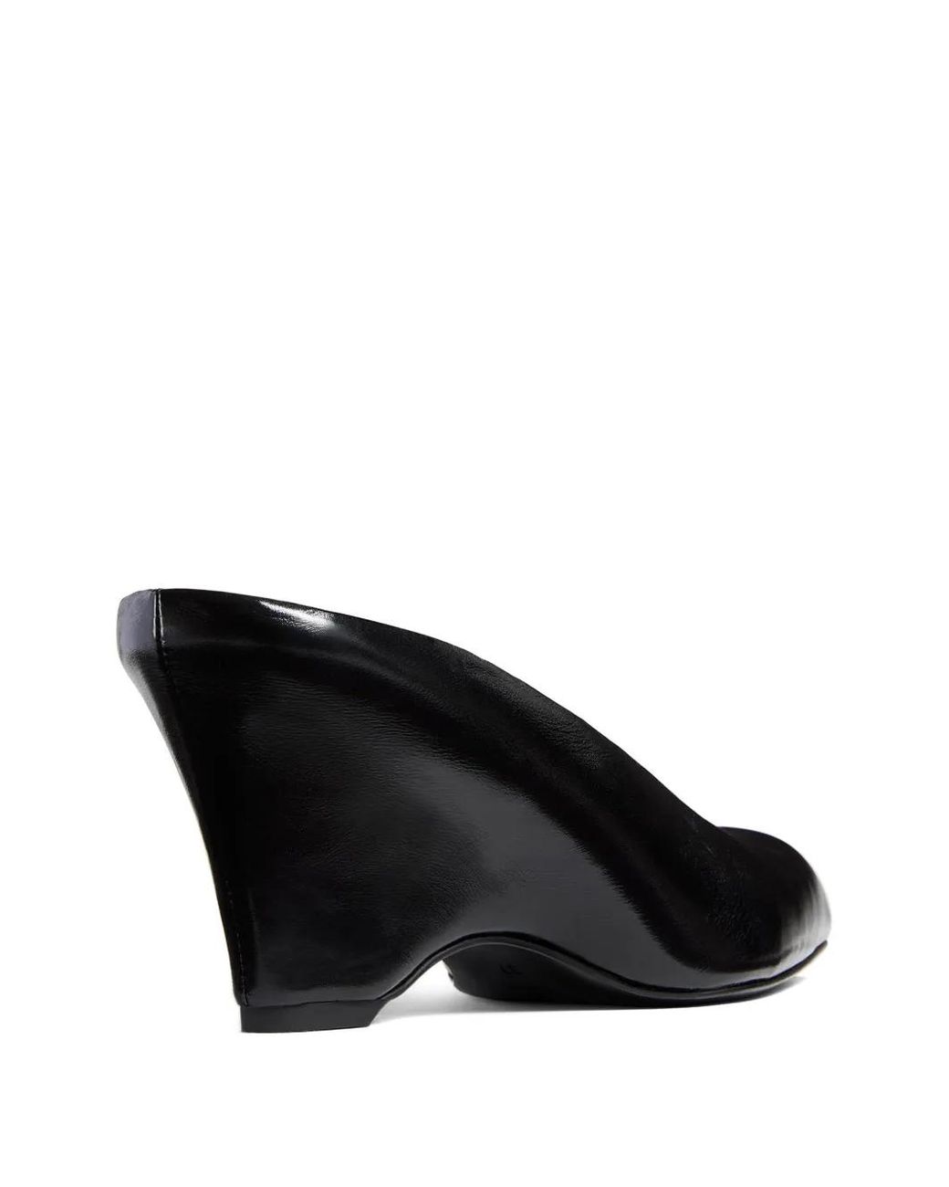 Khaite Black Colt Wedge Mule 75