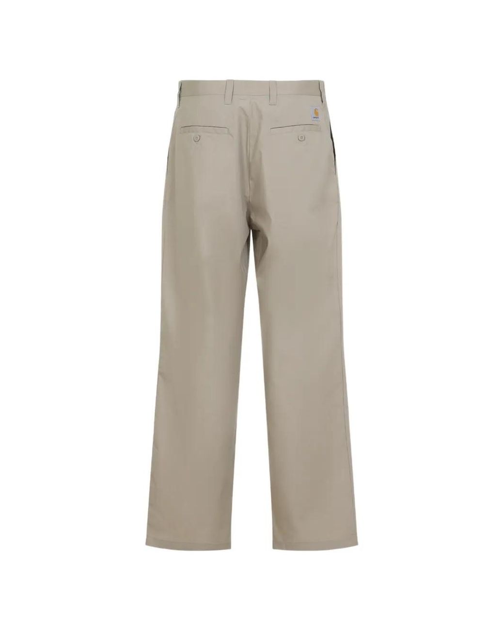 Carhartt Gray Flat Front Pants for men
