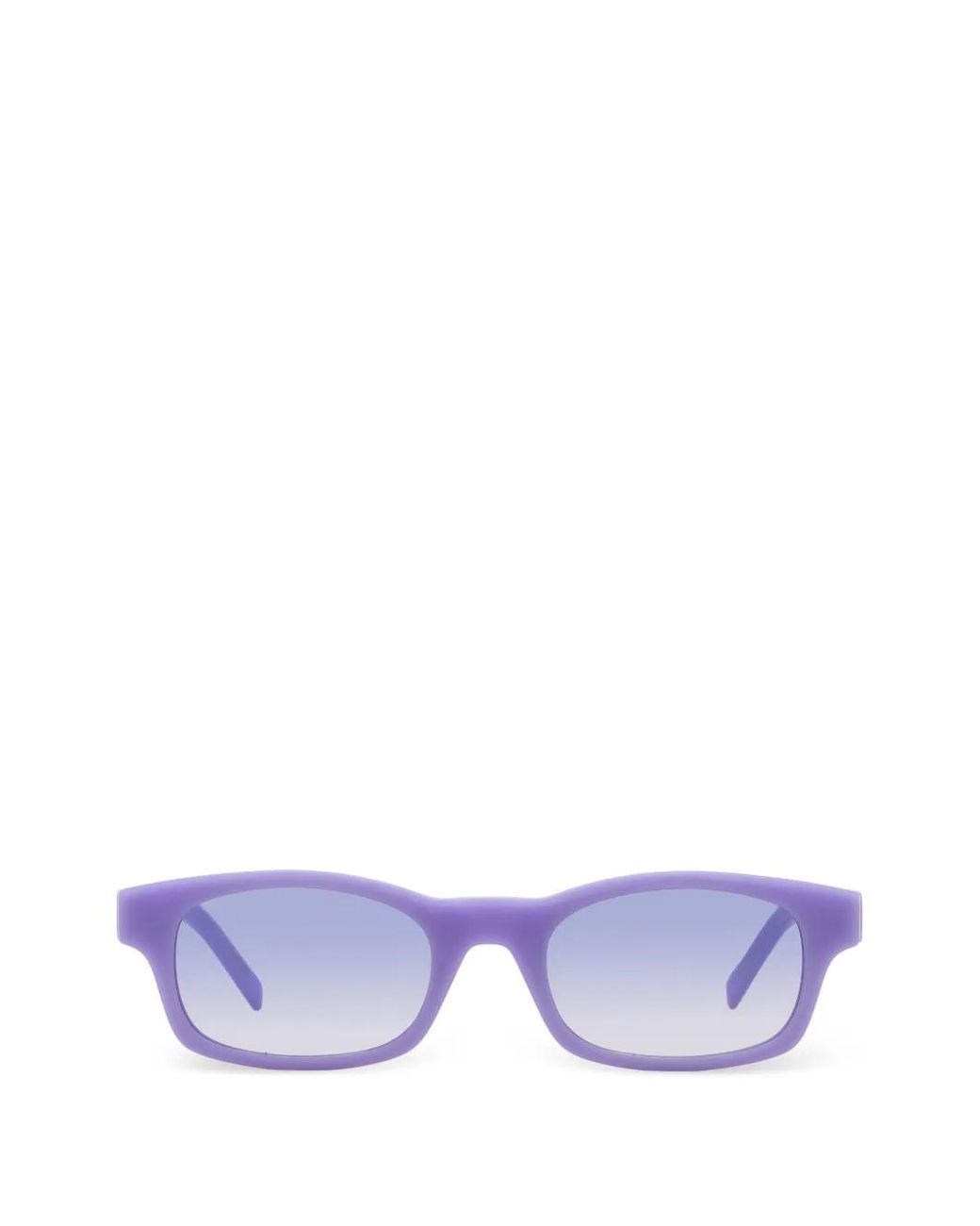 Givenchy Purple Rectangle-Frame Sunglasses