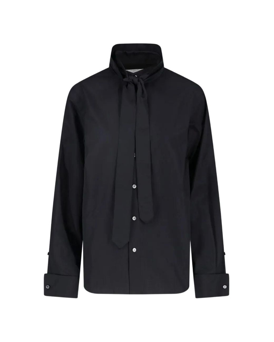 Sacai Popeline Blouse in het Blue