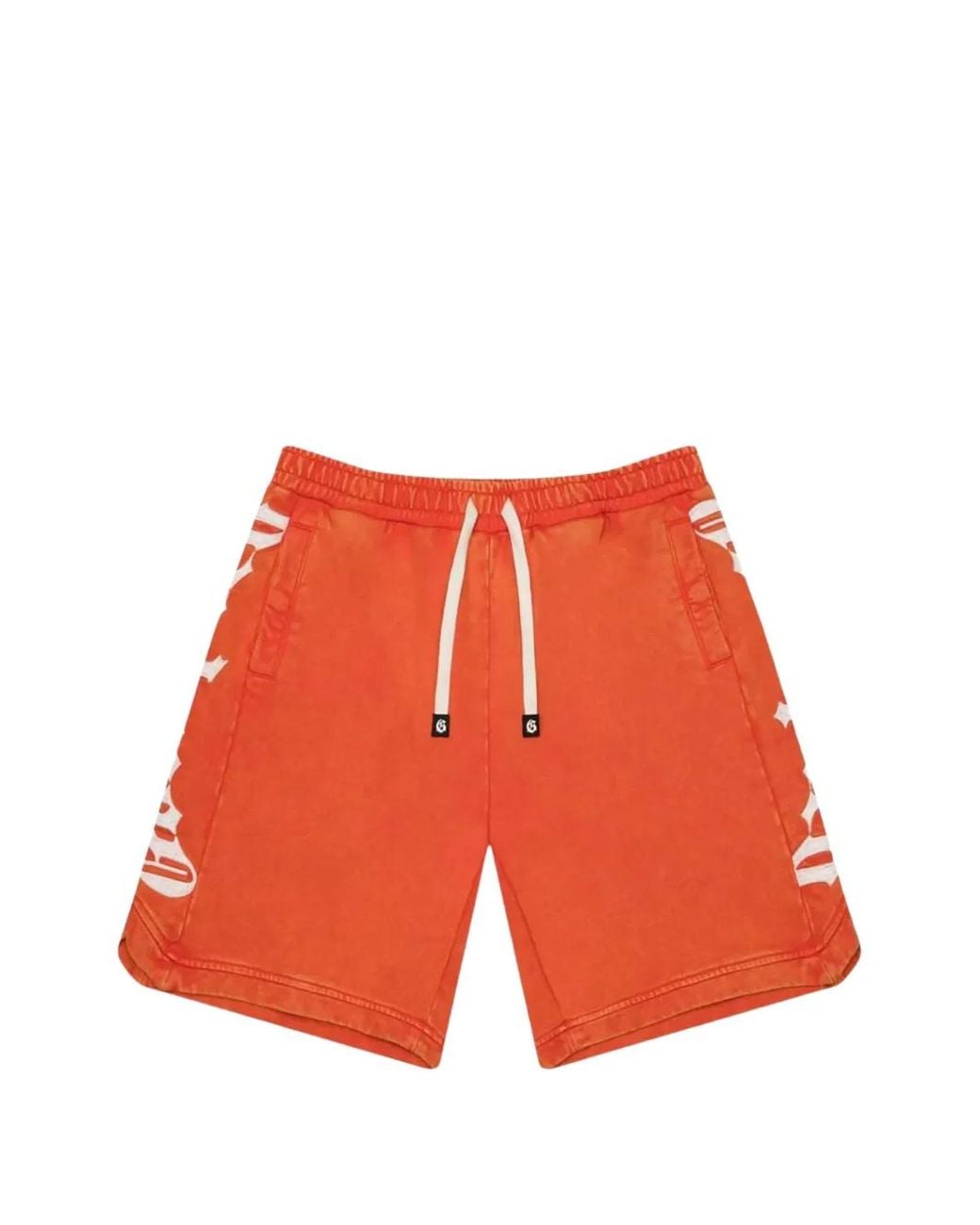 Godspeed Red Courtside Logo-Print Shorts for men
