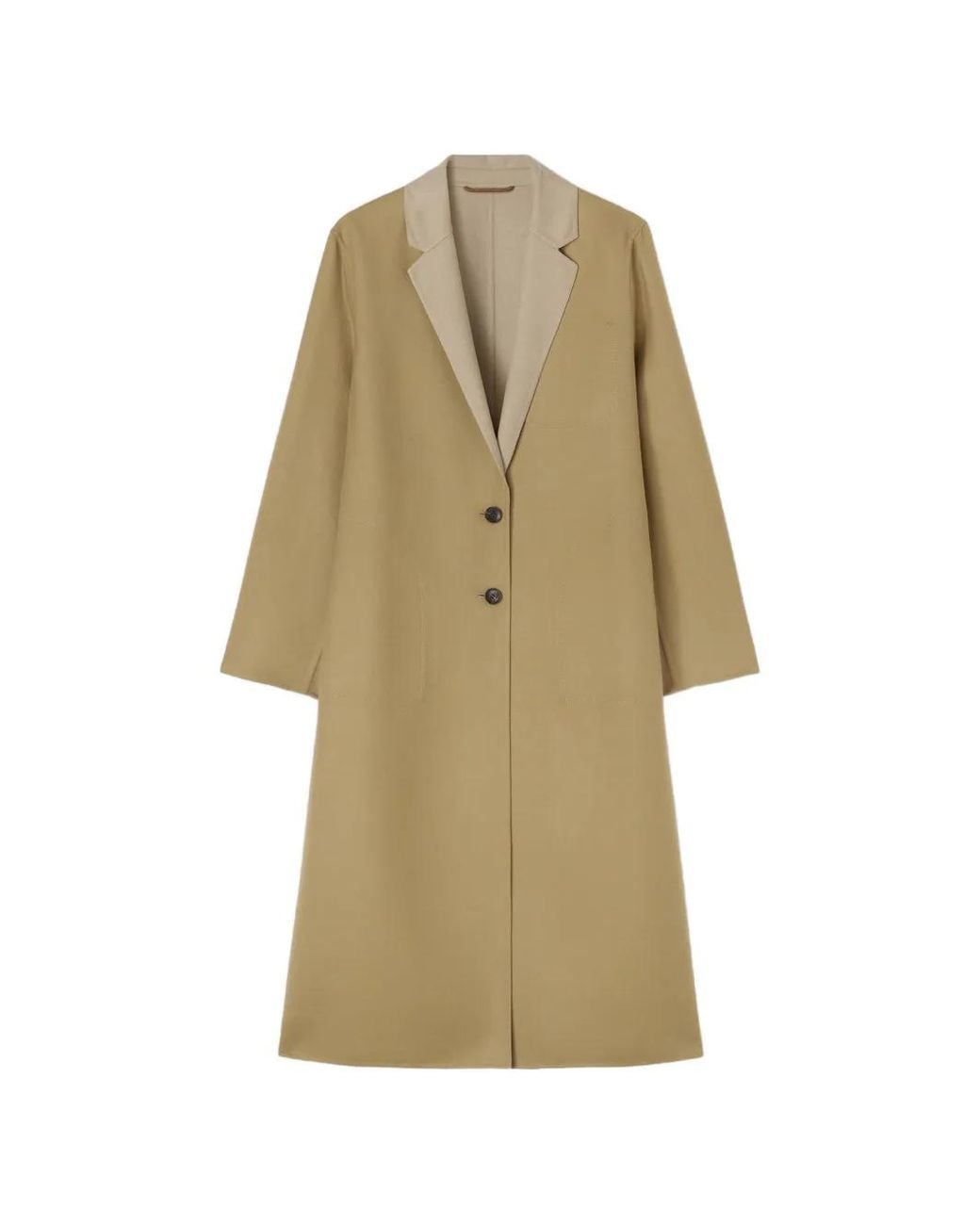 RETORI Natural Reversible Wool Coat