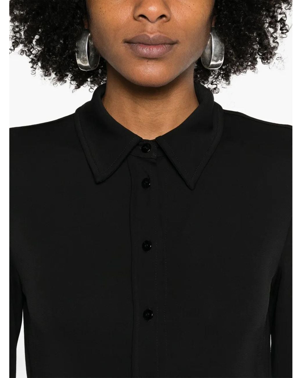 Sportmax Black Nias Maxi Dress