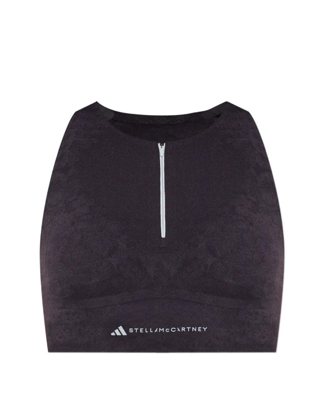 Adidas By Stella McCartney Blue X Stella Mccartney Zip-Up Top