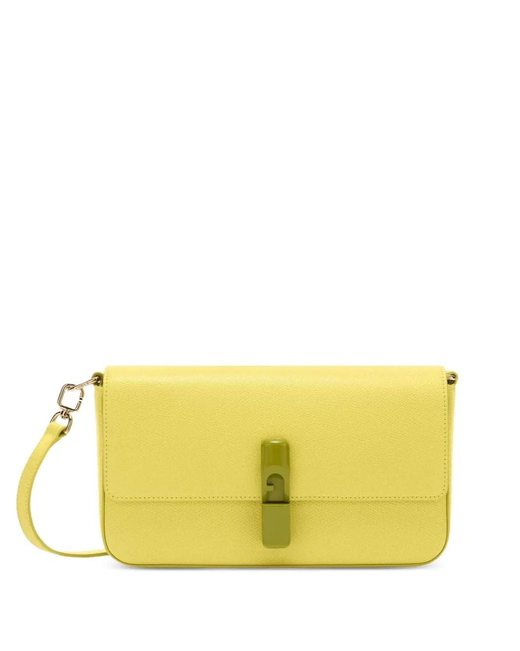 Furla Yellow Iride Cross Body Bag S