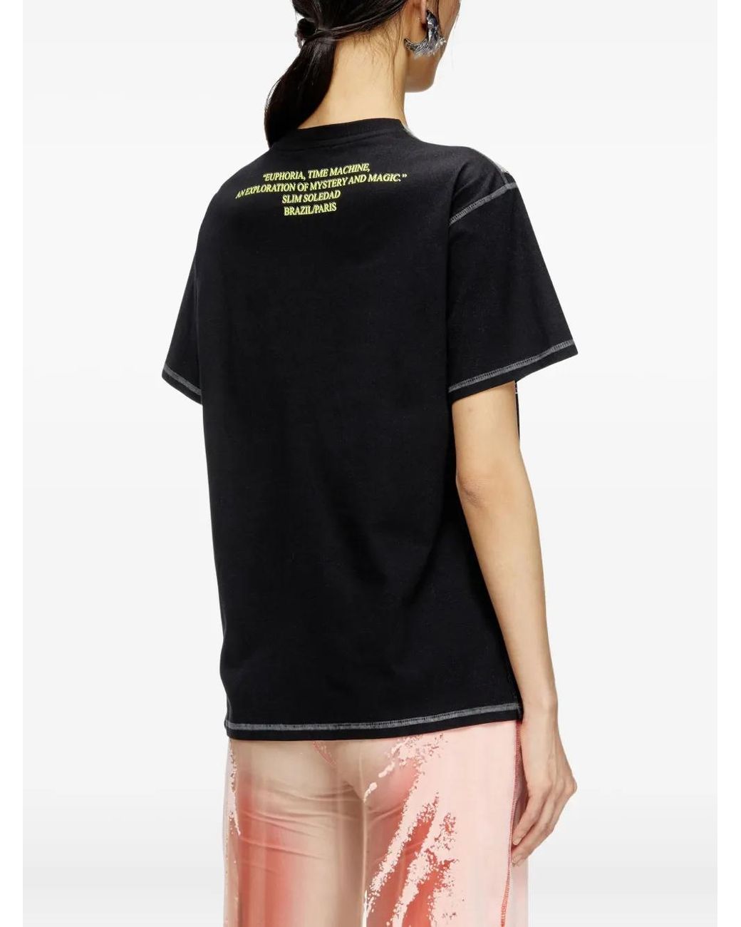 DIESEL T-Normac-1 Tシャツ 2025 DIESEL Remaster Capsule T-Normac-1 T-Shirt in Black | Lyst