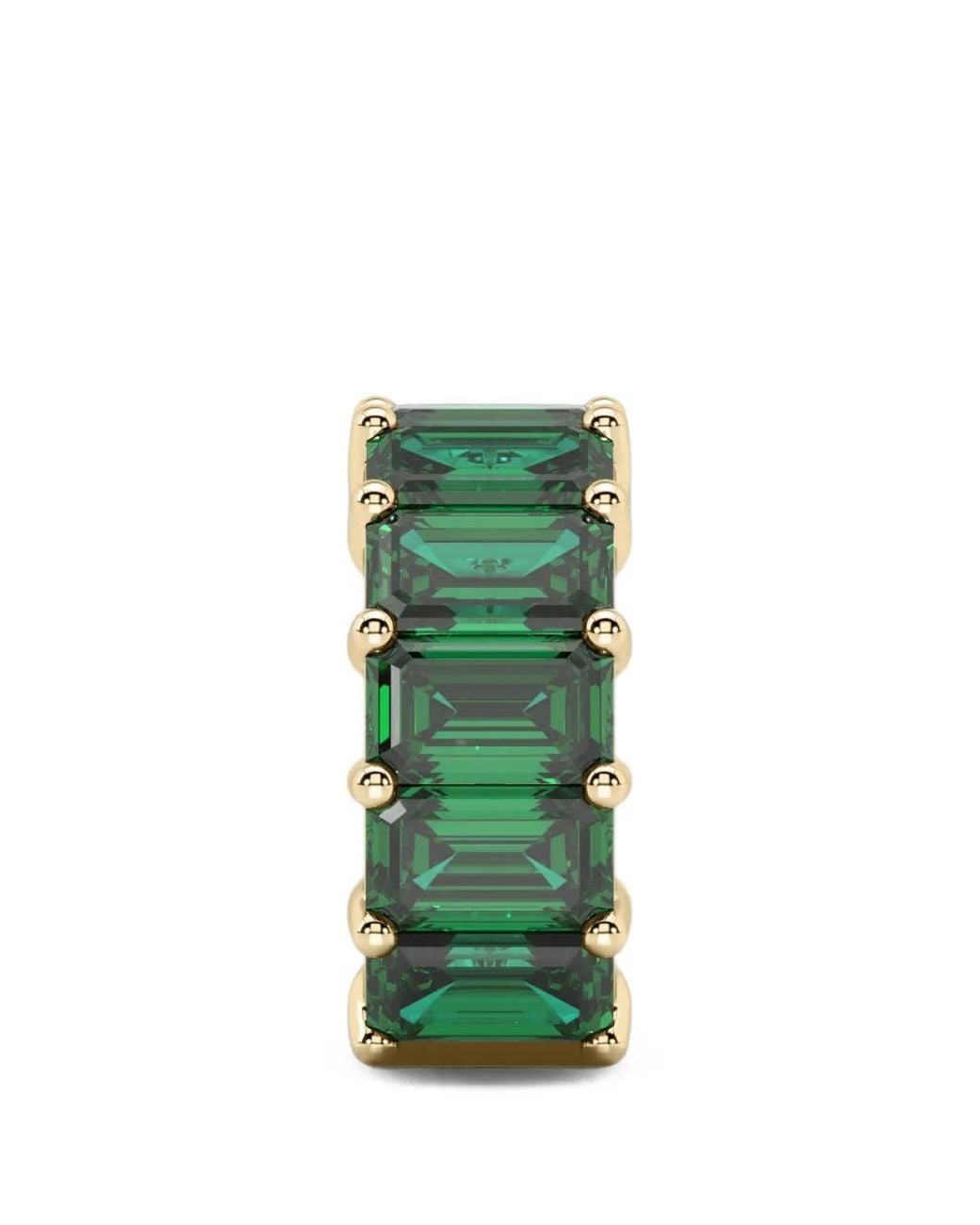 SOLO for Diamonds Evergreen Emerald-Embellished Ear Cuff