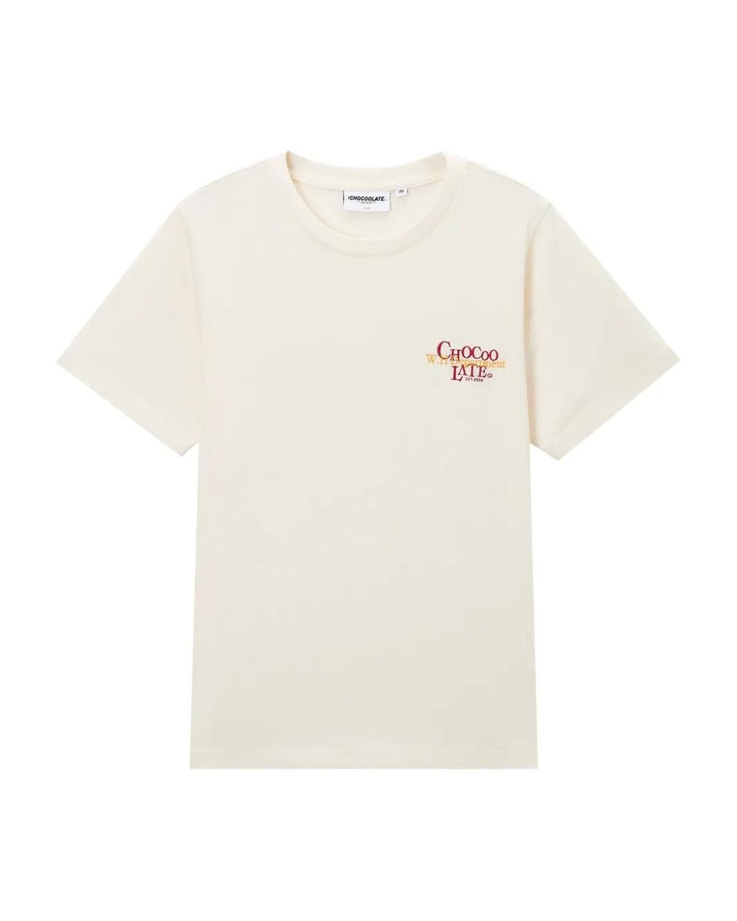 Chocoolate White Logo T-Shirt