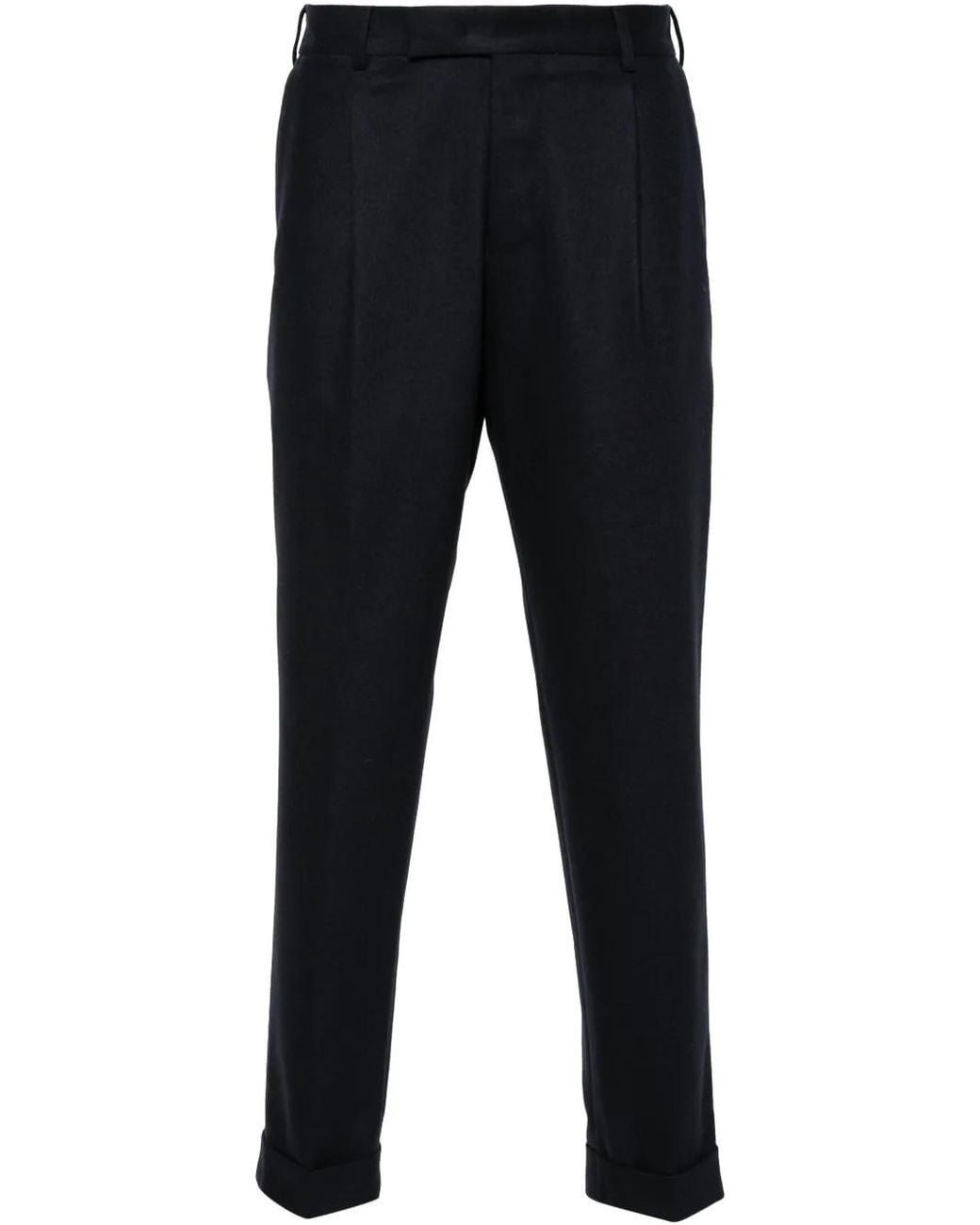 PT Torino Blue Rebel Tapered Trousers for men