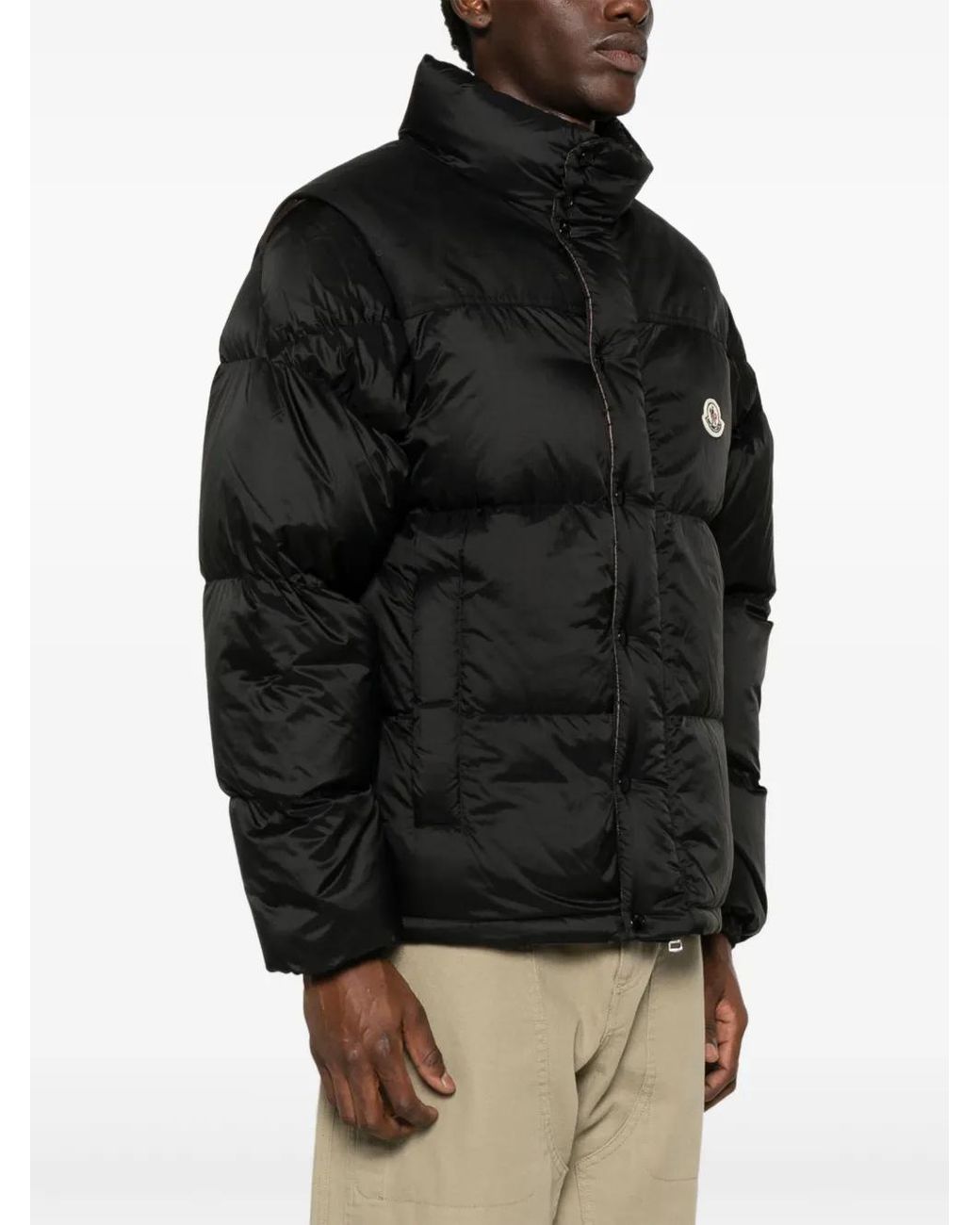 Moncler Black Verone Outerwear Jacket for men