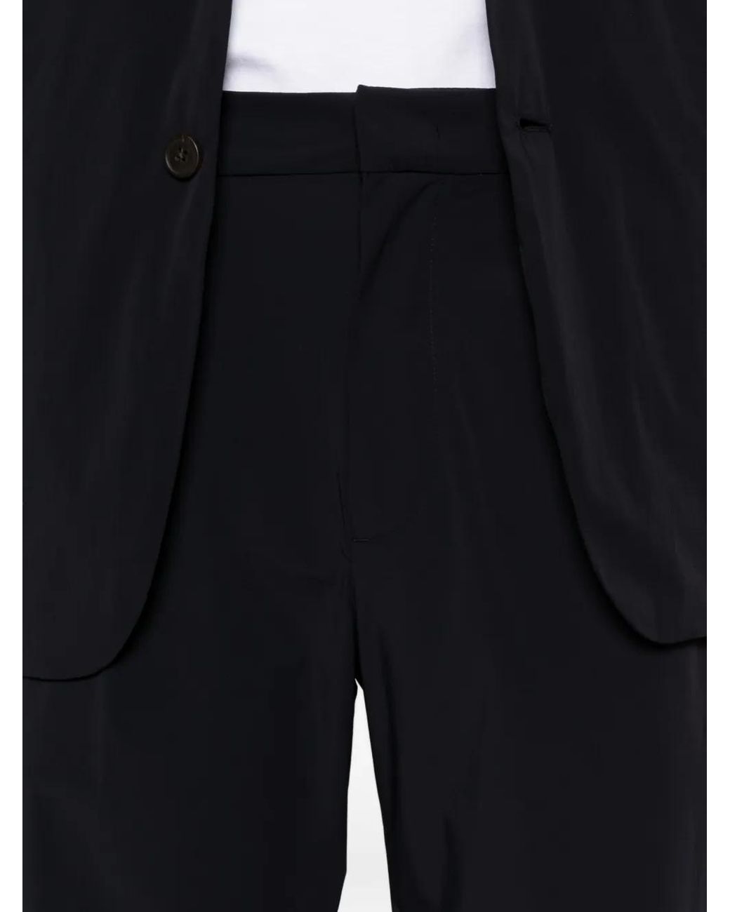 メンズ Emporio Armani プリーツ パンツ Black