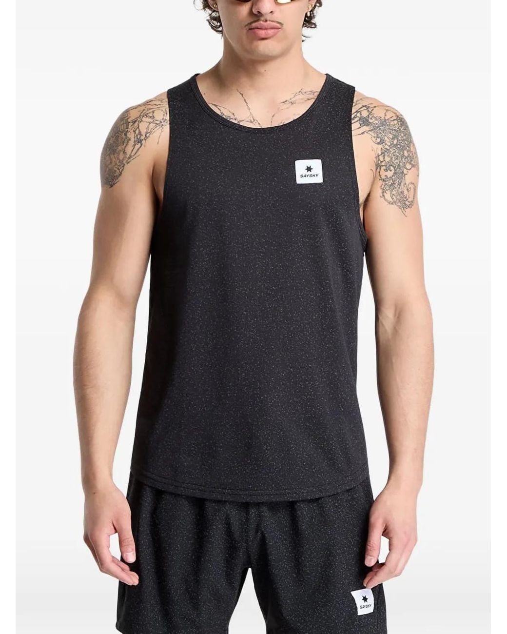 Saysky Black Universe Combat Tank for men
