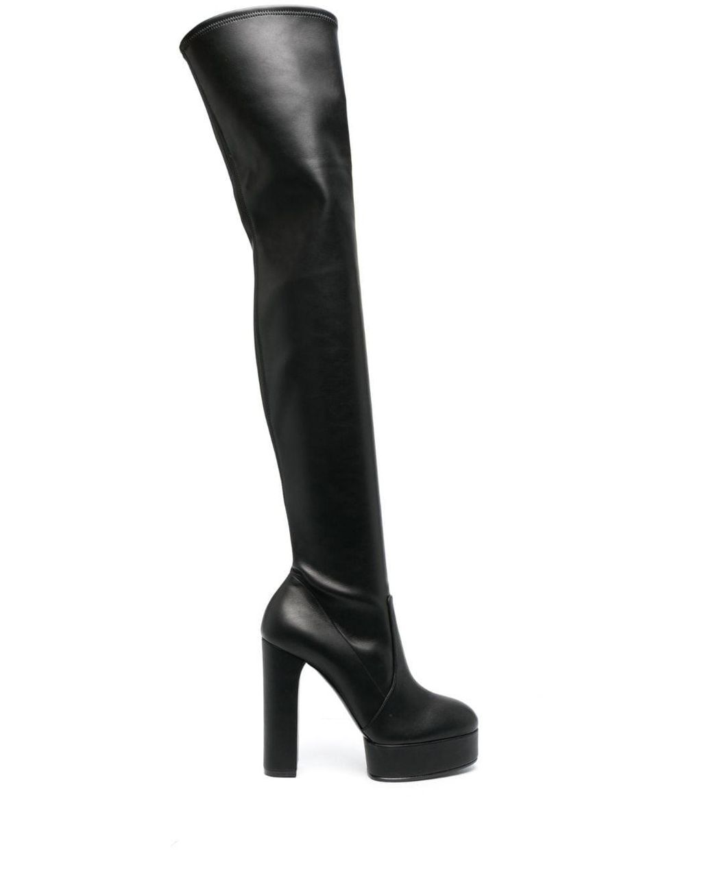 Casadei overknee best sale boots