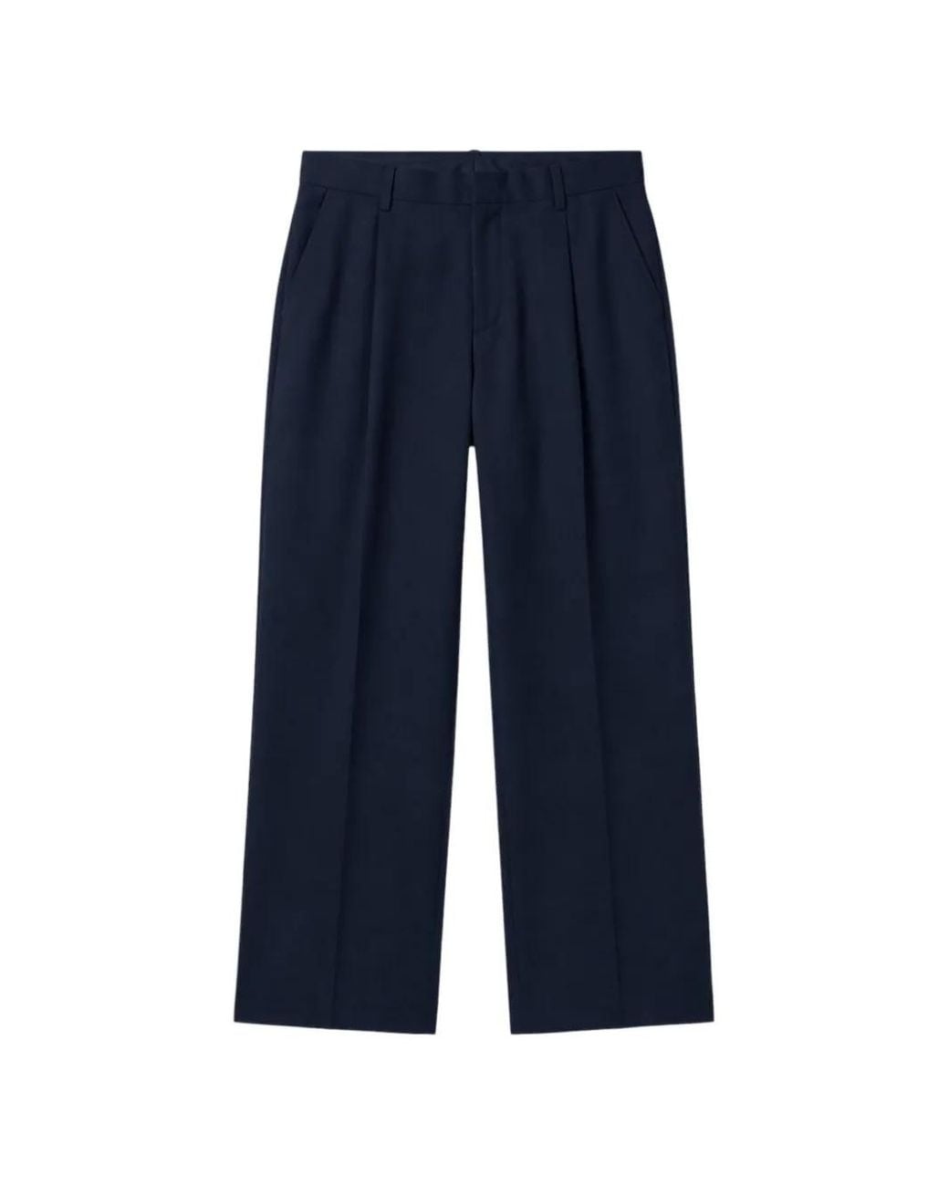 BE ABLE Straight Plooibroek in het Blue voor heren