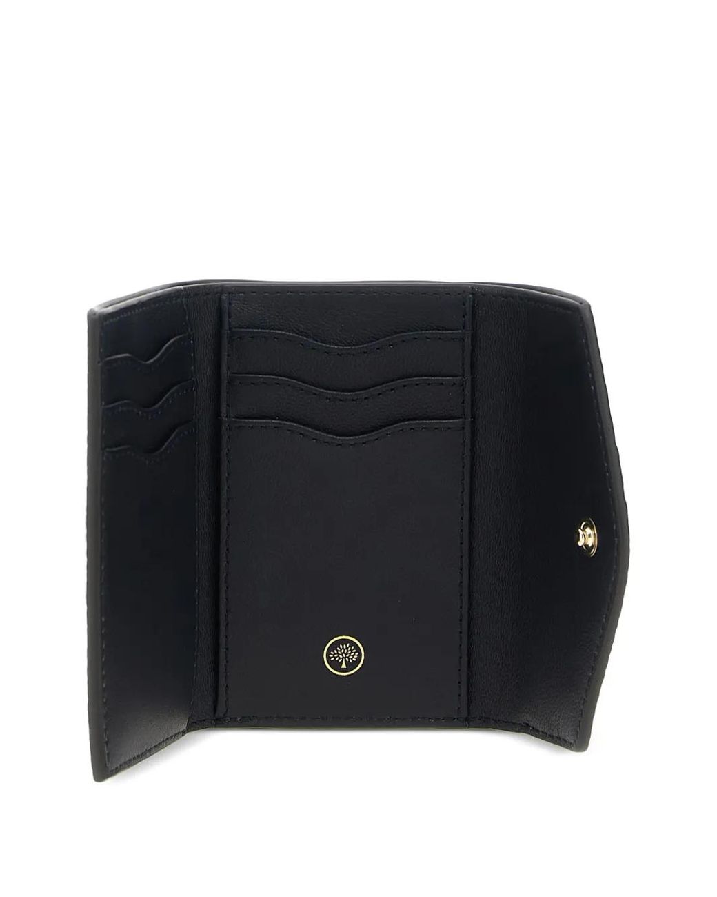 Mulberry Brown Multi-Card Flap Wallet