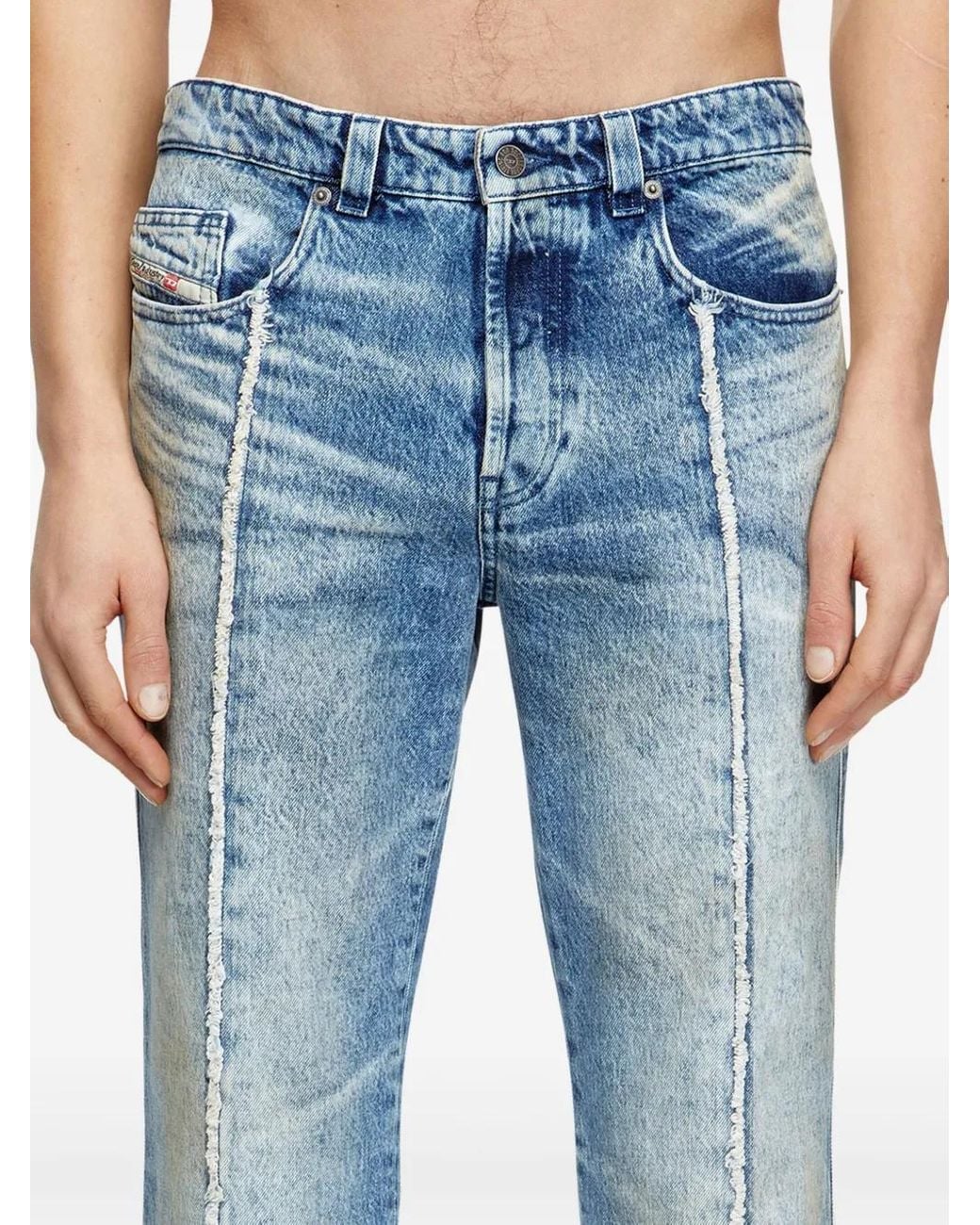 DIESEL Blue D-Buck Jeans for men