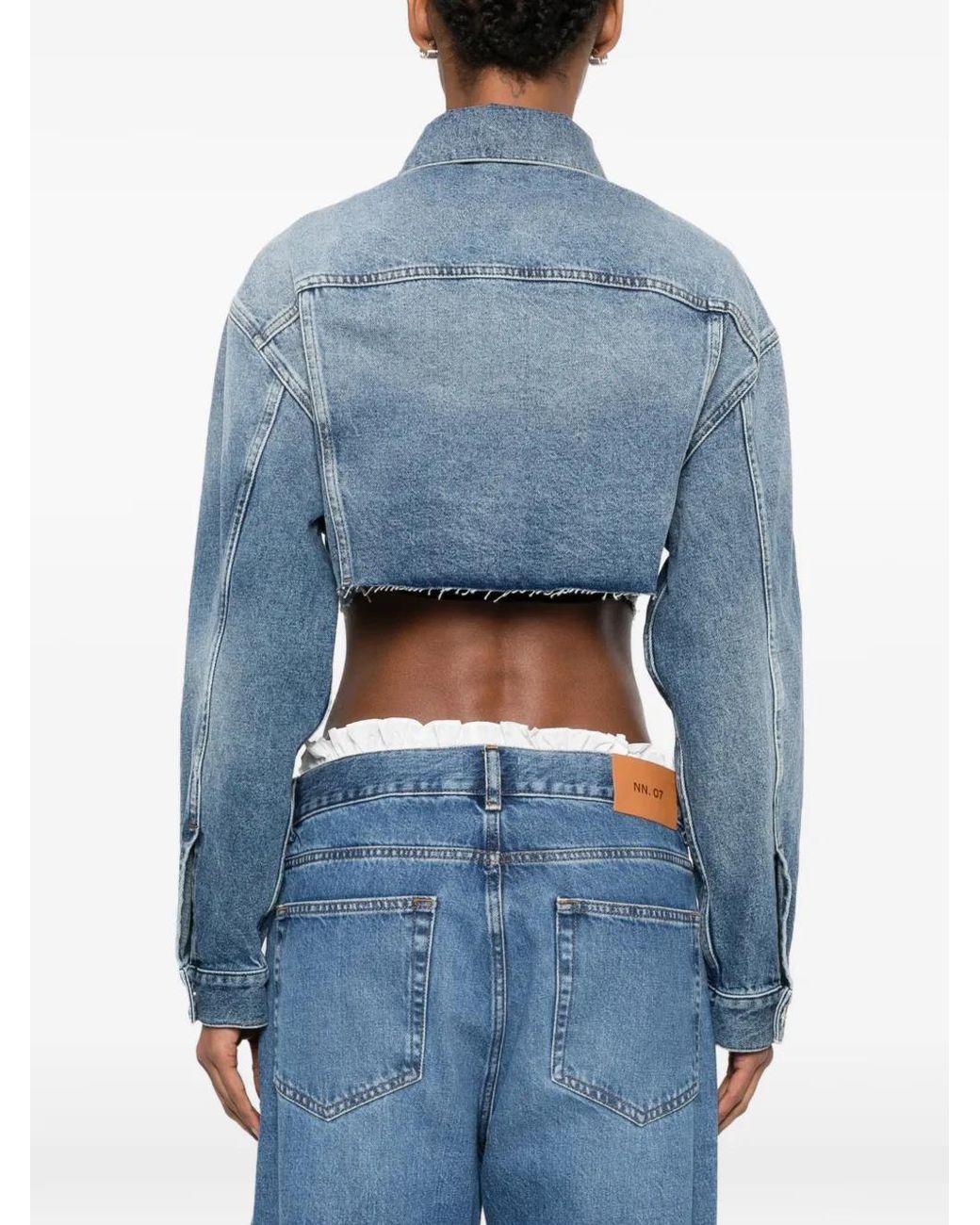 Miu Miu Blue Denim Cotton Jacket