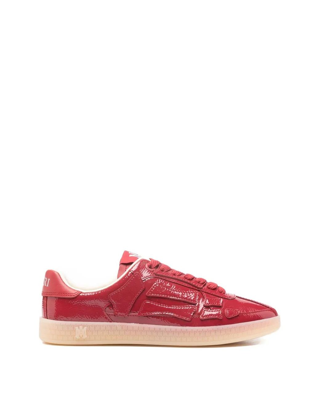 Amiri Pink Pacific Bones Sneakers