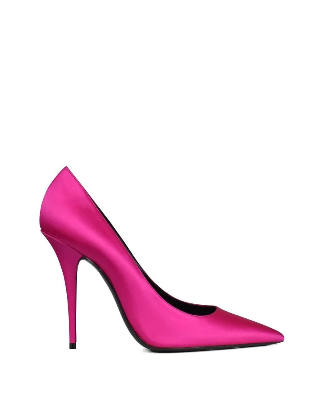 Saint Laurent Pink Marilyn Pointed-Toe Pumps