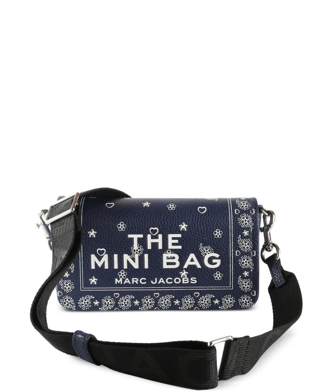 Marc Jacobs Black Graphic-Print Cross Body Bag